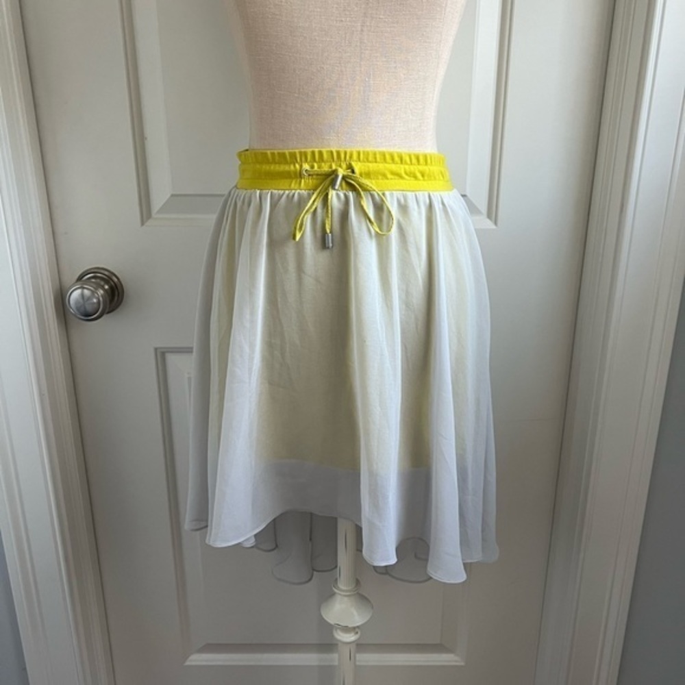 Armani Exchange High Low Mini Skirt SIZE 2